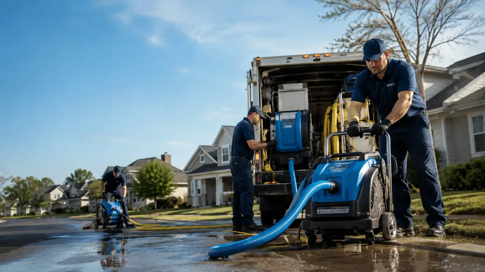 Flood Damage Cleanup in Shepherd, MI